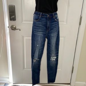American Eagle jeans size 8, high rise jegging
